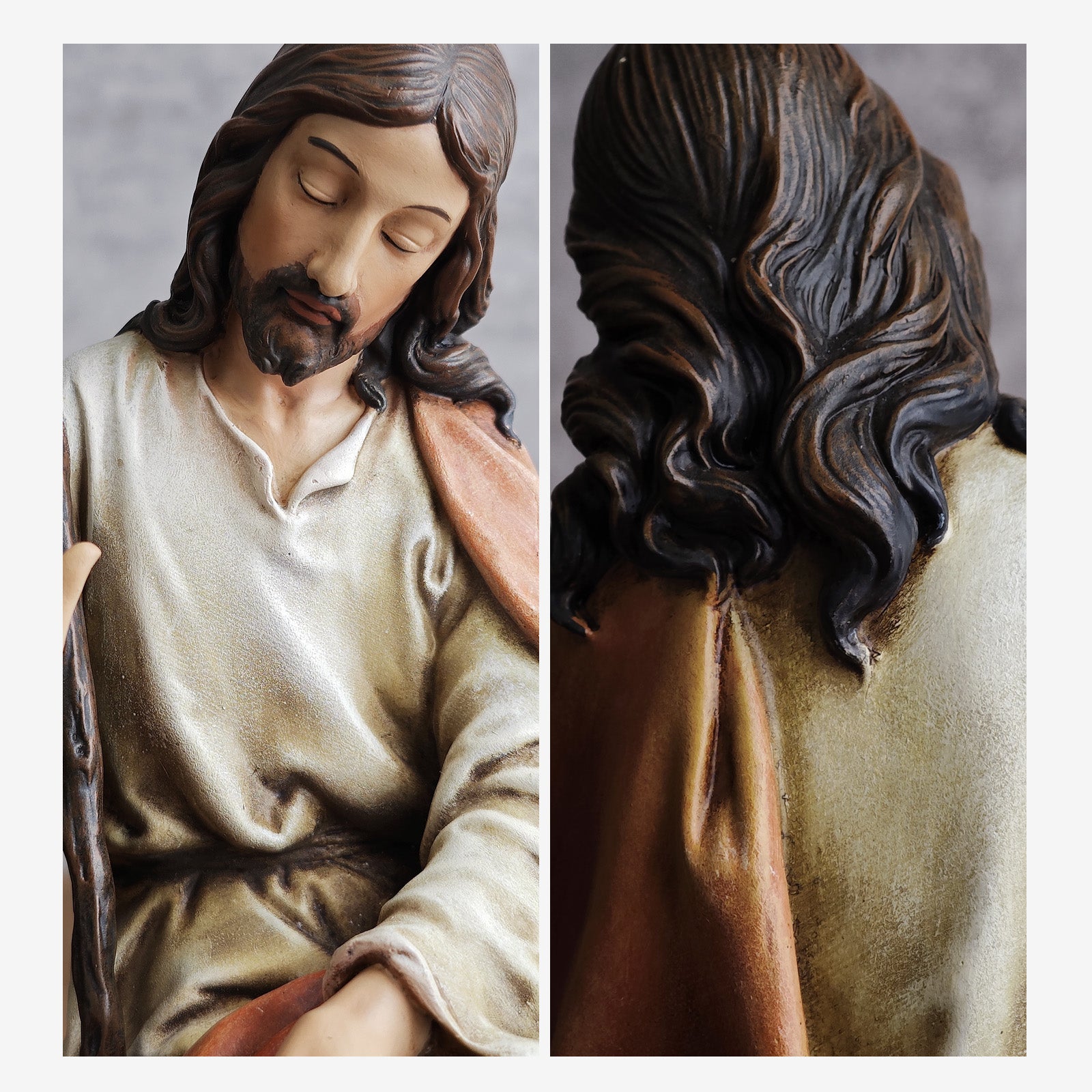 BC Catholic Jesus Statue "Der Gute Hirte"-Renaissance