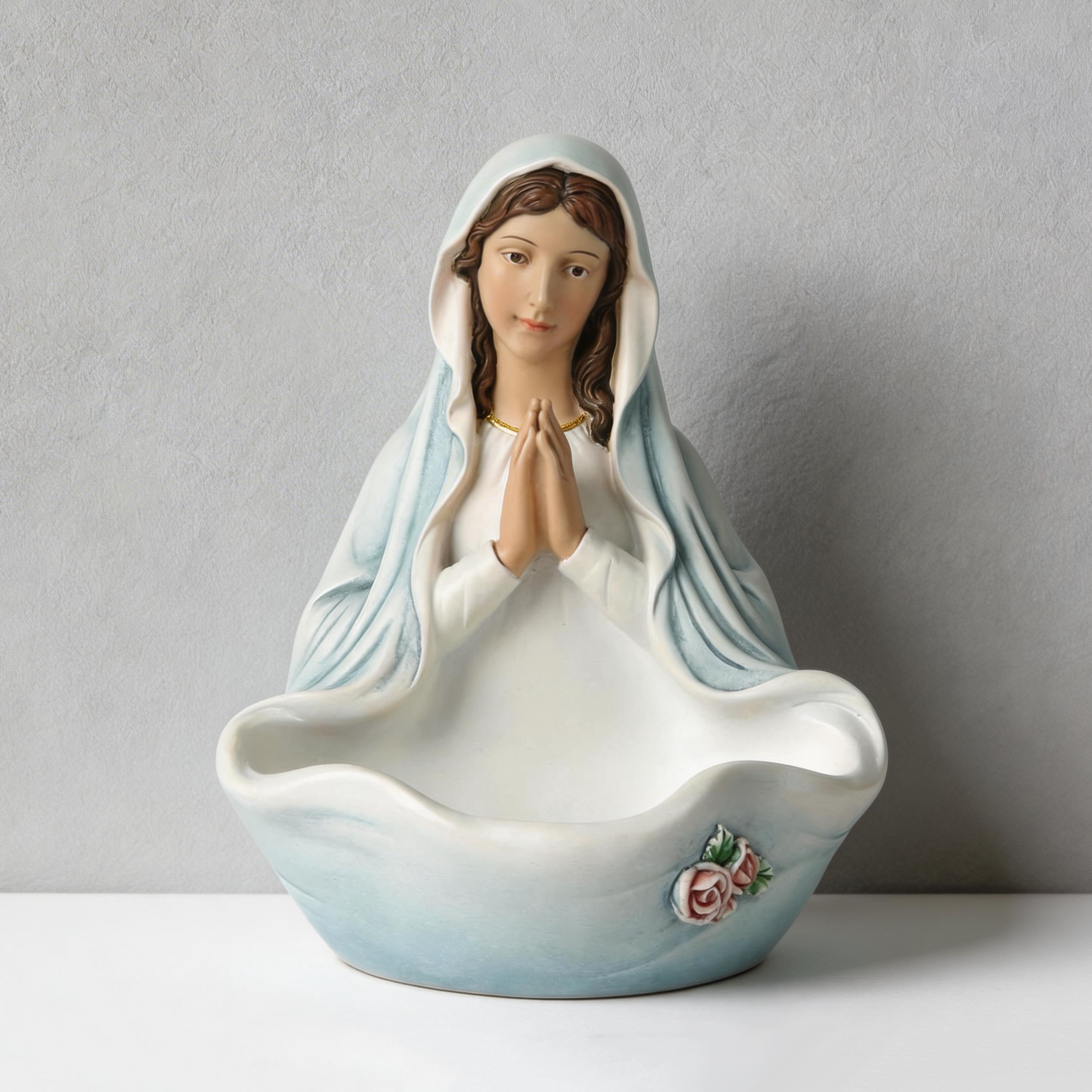 BC Catholic Blessed Virgin Mary Bust Figurine-Renaissance