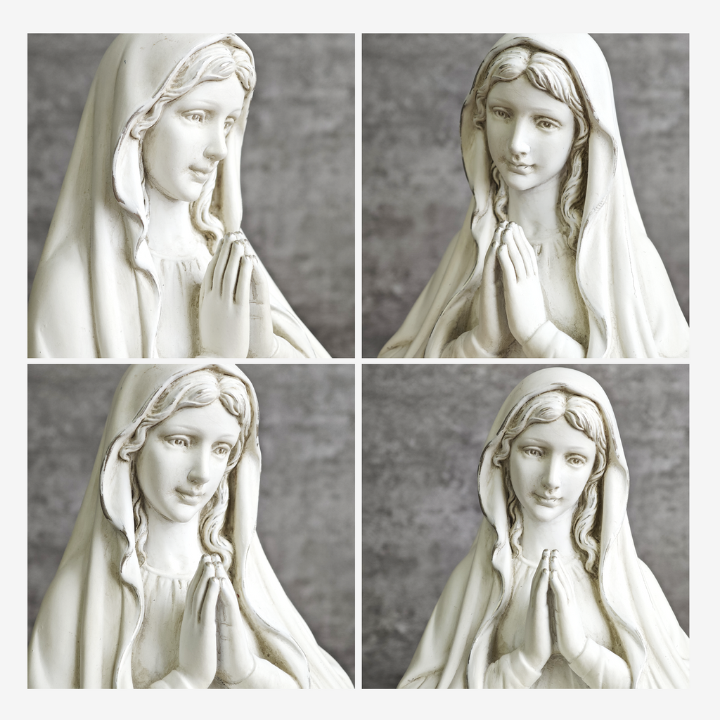 BC Catholic Blessed Virgin Mary Bust Figurine-Renaissance