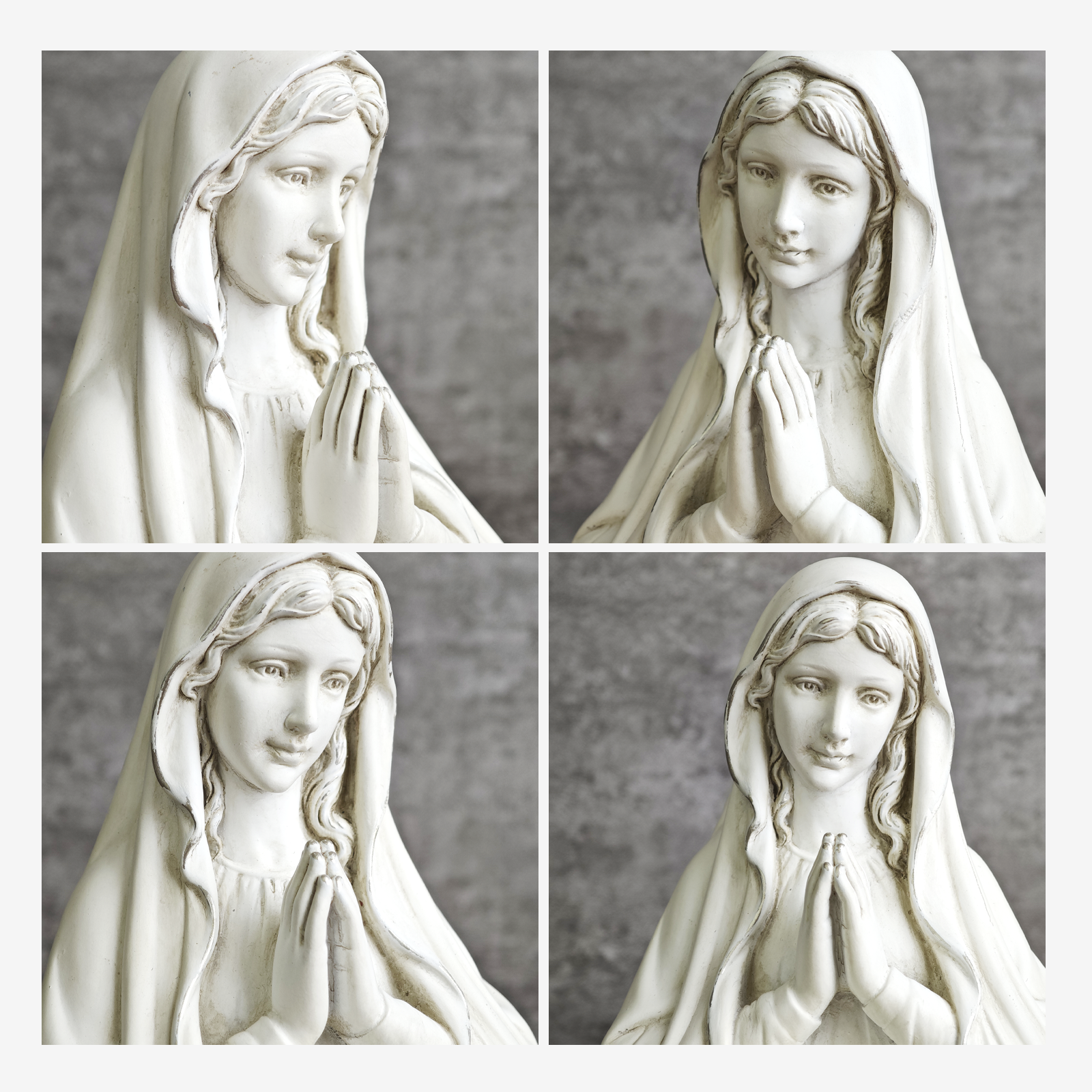 BC Catholic Blessed Virgin Mary Bust Figurine-Renaissance