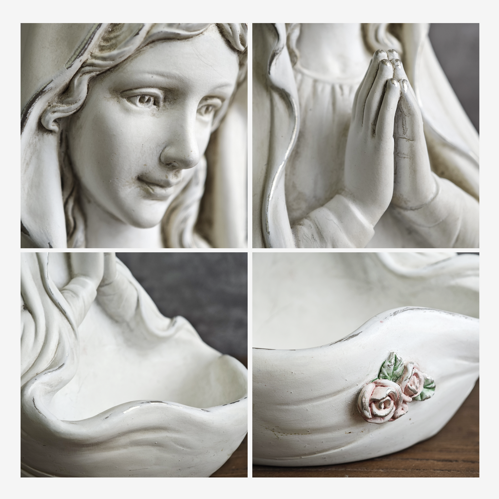 BC Catholic Blessed Virgin Mary Bust Figurine-Renaissance