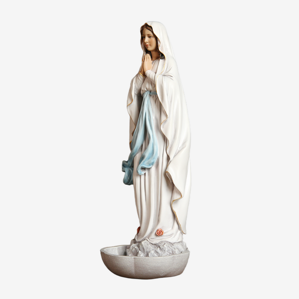 BC Catholic Our Lady of Lourdes Statue-Multiple Color