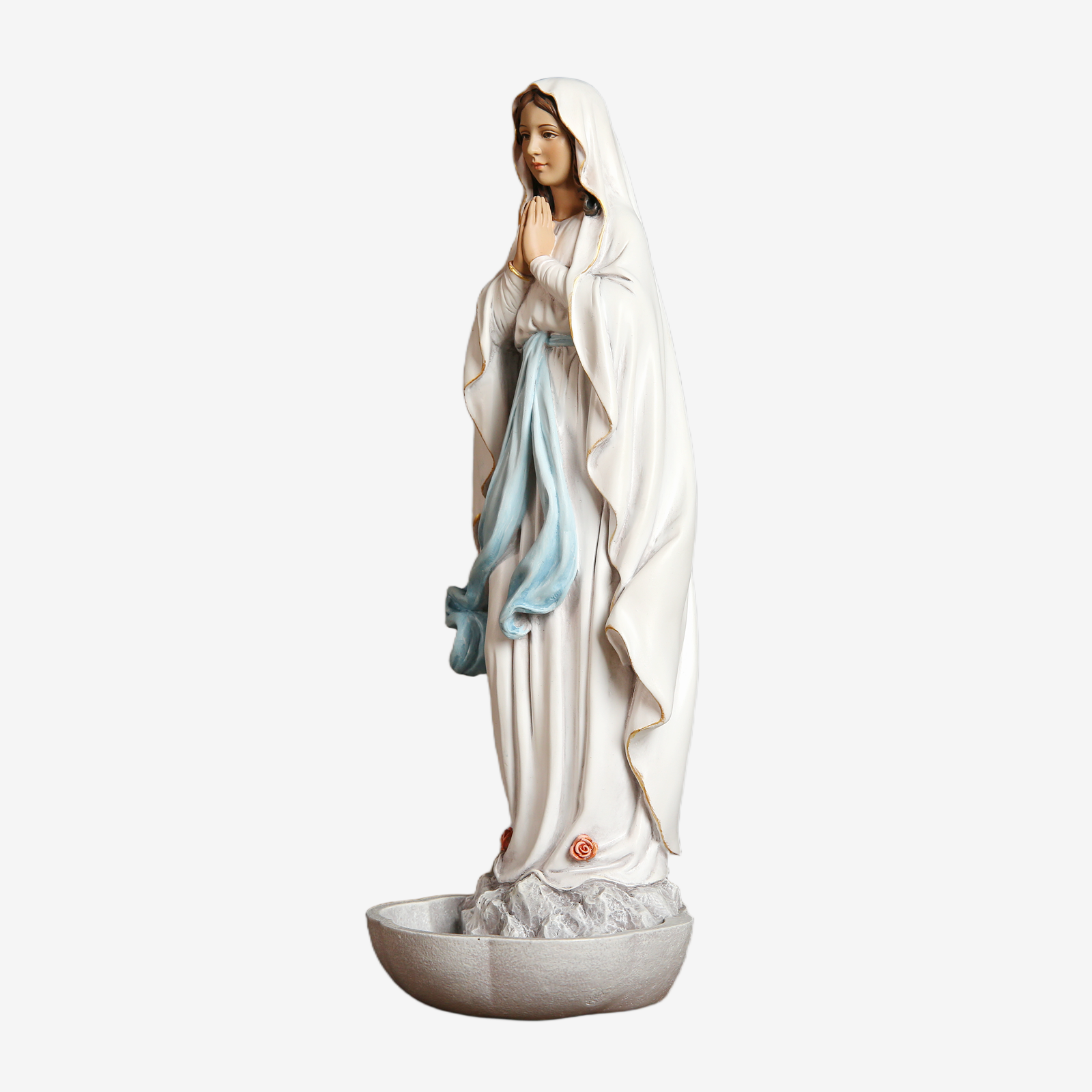 BC Catholic Our Lady of Lourdes Statue-Multiple Color