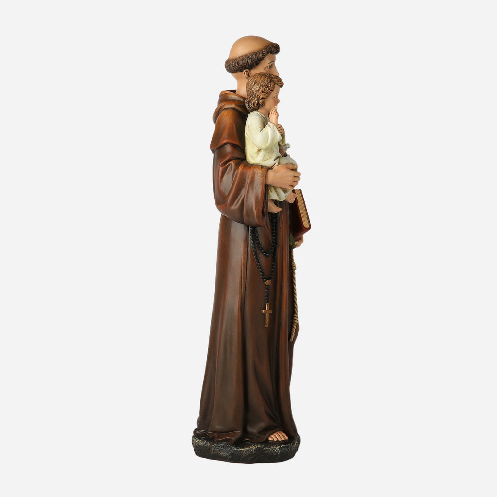 BC Catholic St. Anthony with Infant Jesus Statue-Renaissance