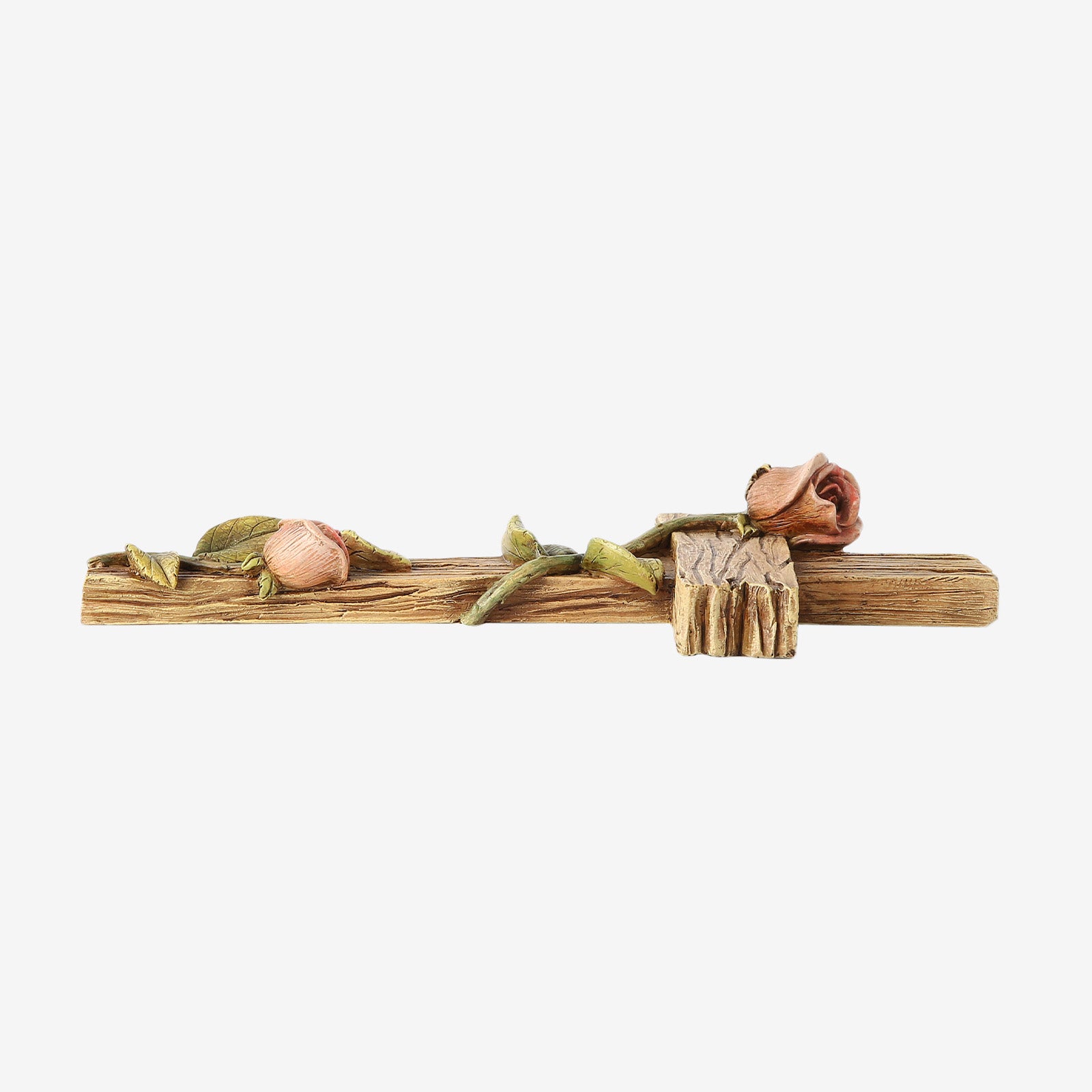 BC Home Decor Mystical Rose Wall Cross-Rustic Decor Style