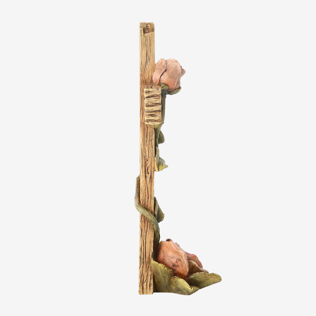 BC Home Decor Rose Stehkreuz – Rustikaler Einrichtungsstil