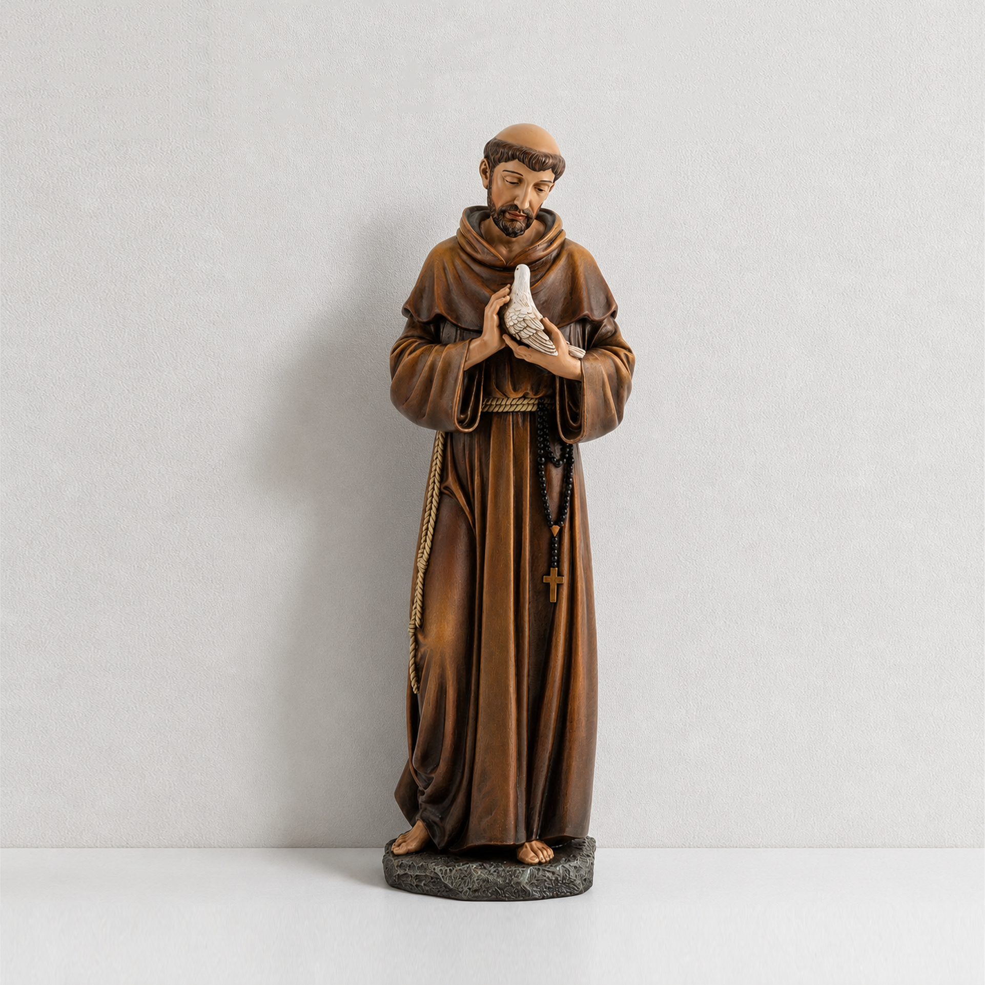 BC Catholic Saint Francis Statue-Renaissance