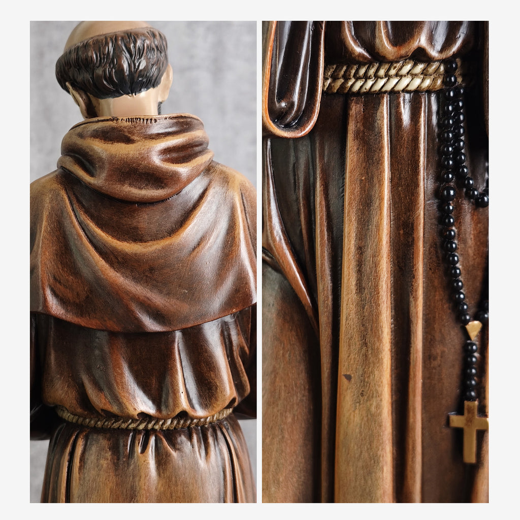 BC Catholic Saint Francis Statue-Renaissance
