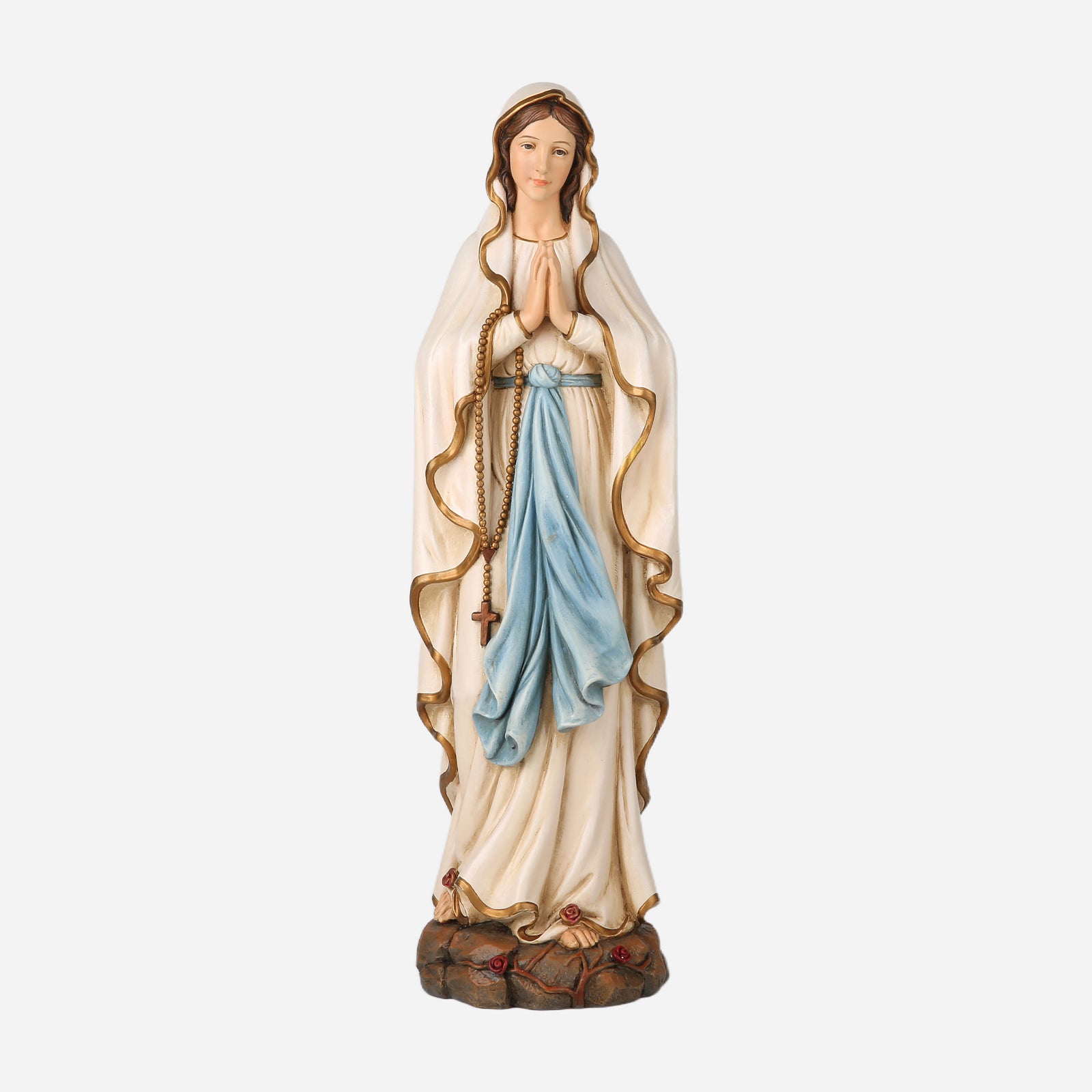 BC Catholic Our Lady of Lourdes Statue-Renaissance