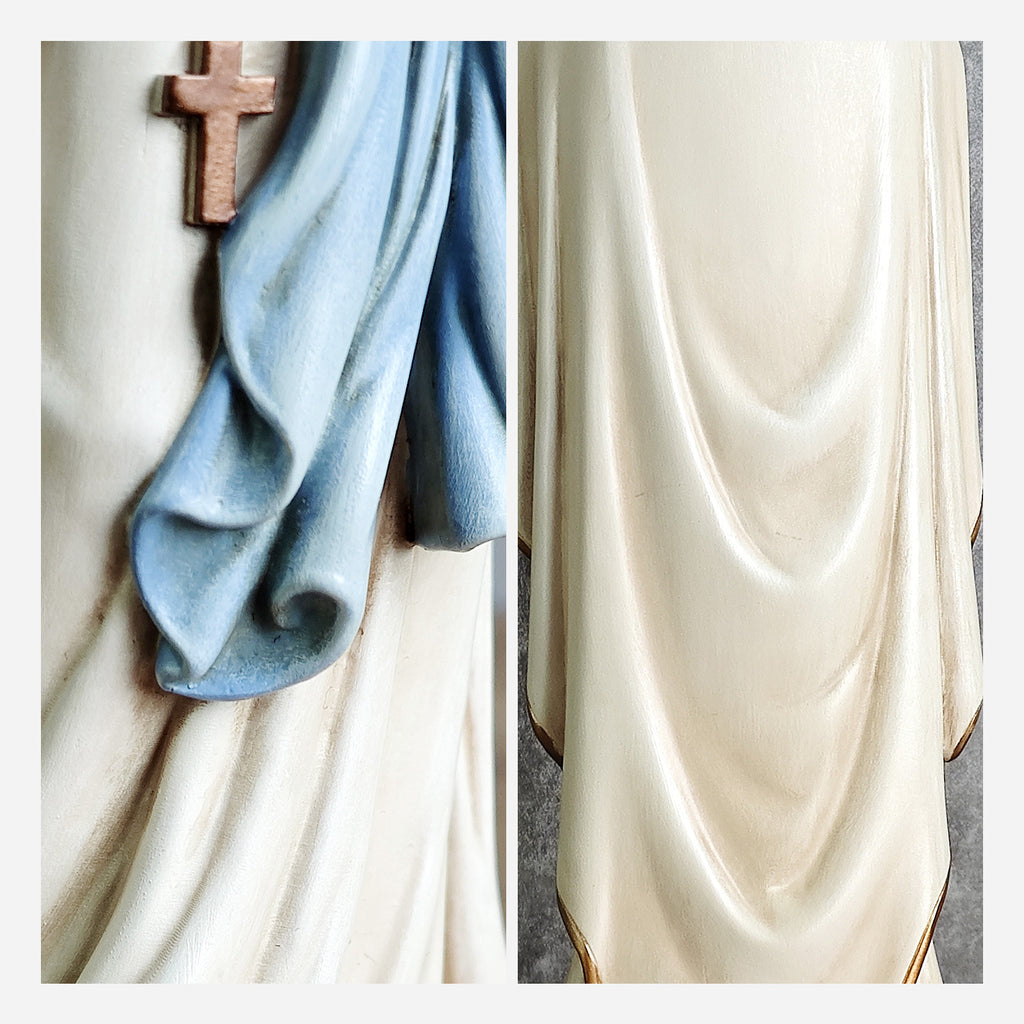 BC Catholic Our Lady of Lourdes Statue-Renaissance