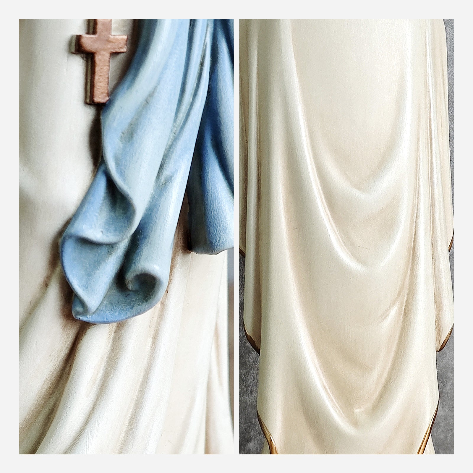 BC Catholic Our Lady of Lourdes Statue-Renaissance