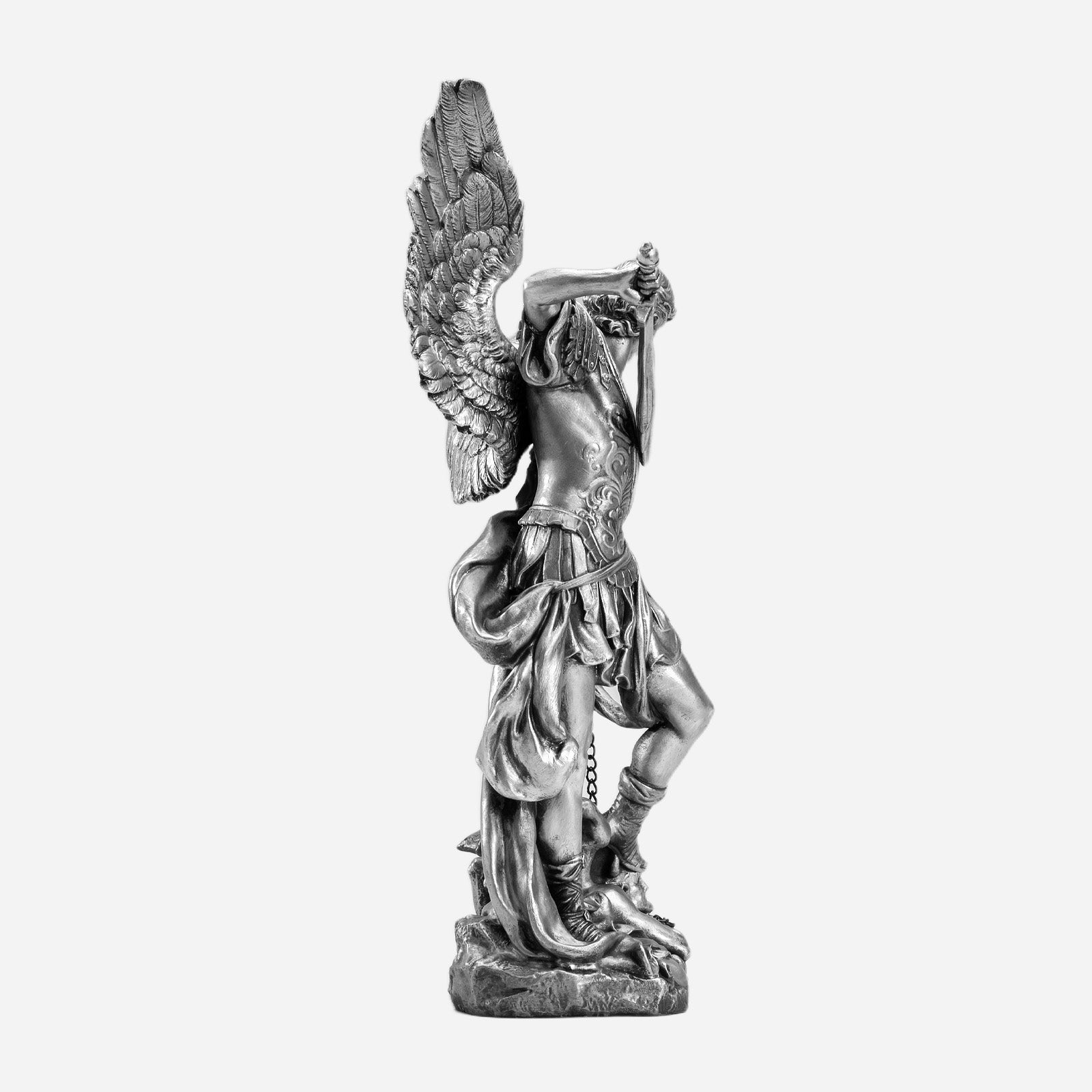Katholische St. Michael Statue aus British Columbia - Renaissance