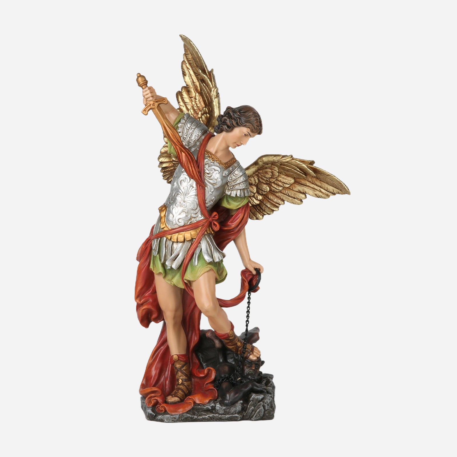 BC Catholic Saint Michael Statue-Renaissance