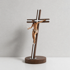 BC Katholische Geschenk des Geistes Stehender Kruzifix – Renaissance