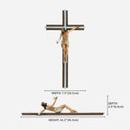 BC Catholic Gift of the Spirit Wall Crucifix-Renaissance