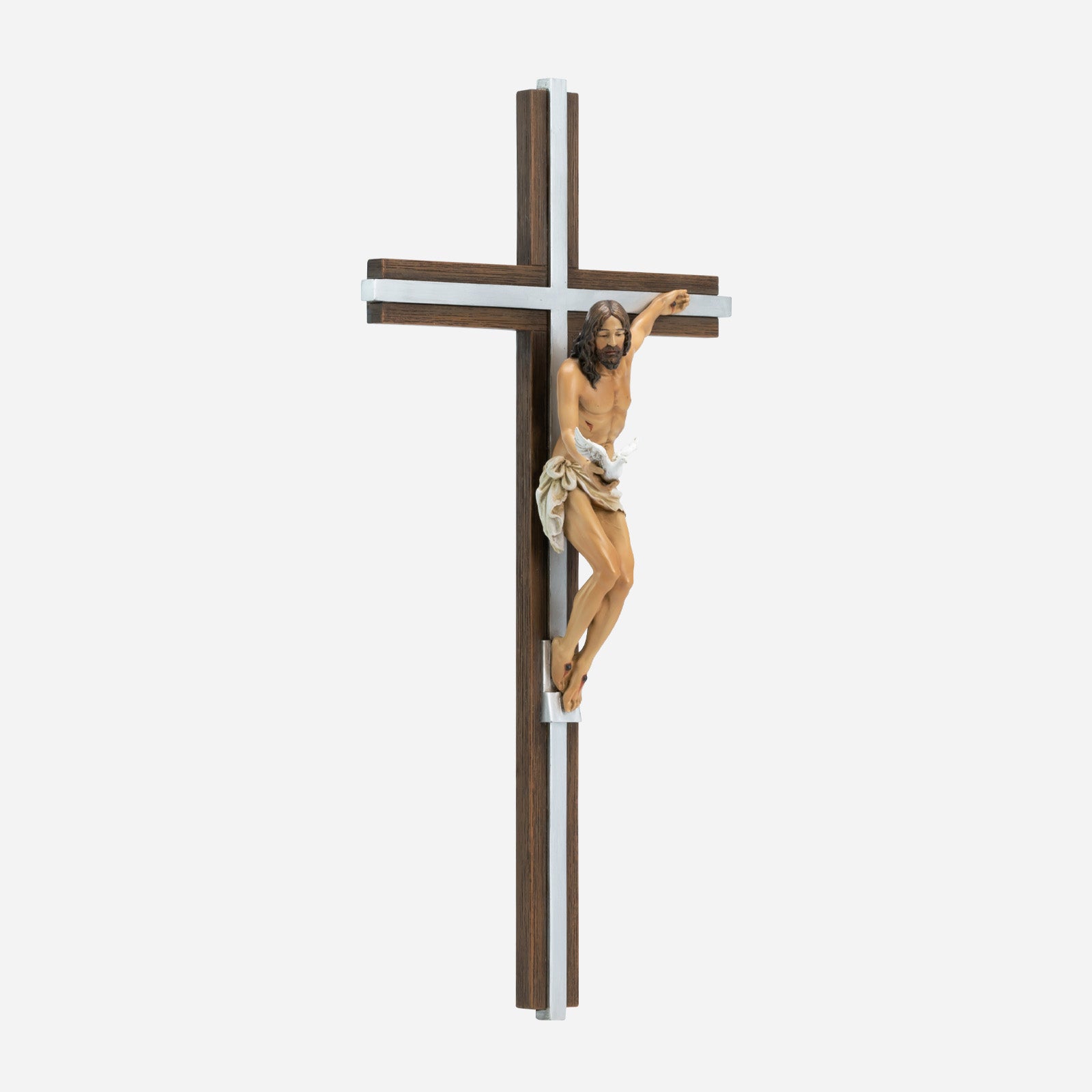 BC Catholic Gift of the Spirit Wall Crucifix-Renaissance