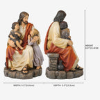 BC Katholische Jesus mit Kindern Statue-Renaissance