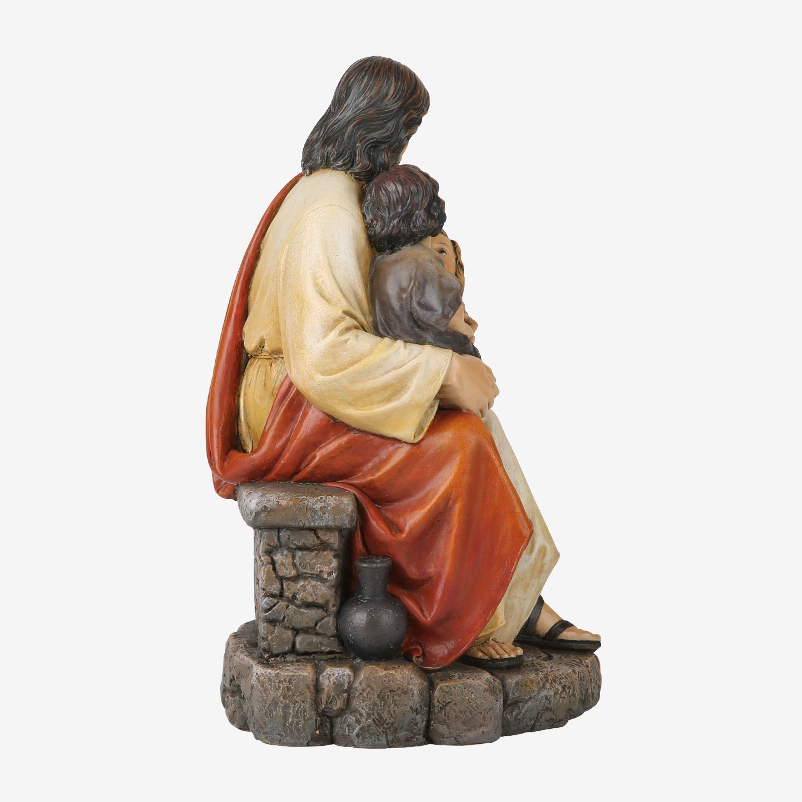 BC Catholic Jesus with Children Statue-Renaissance