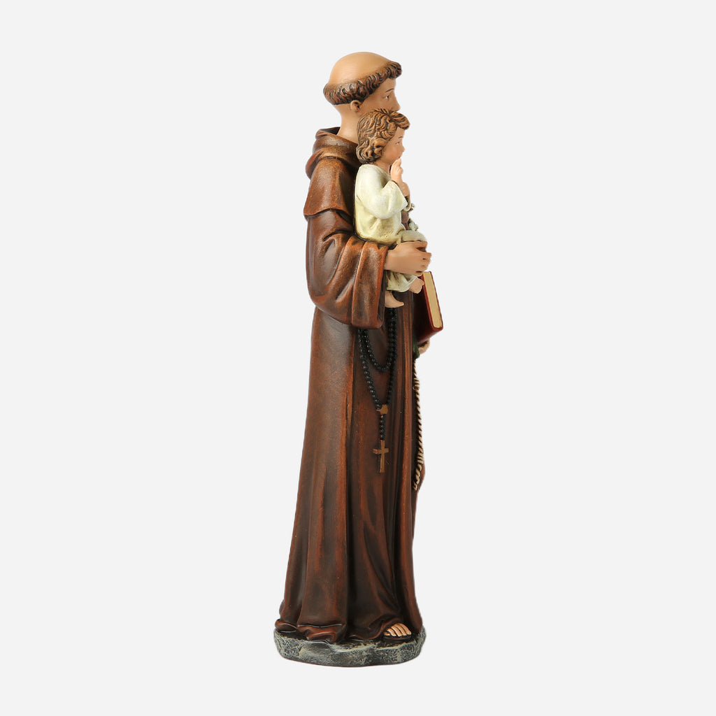 BC Catholic St. Anthony with Infant Jesus Statue-Renaissance