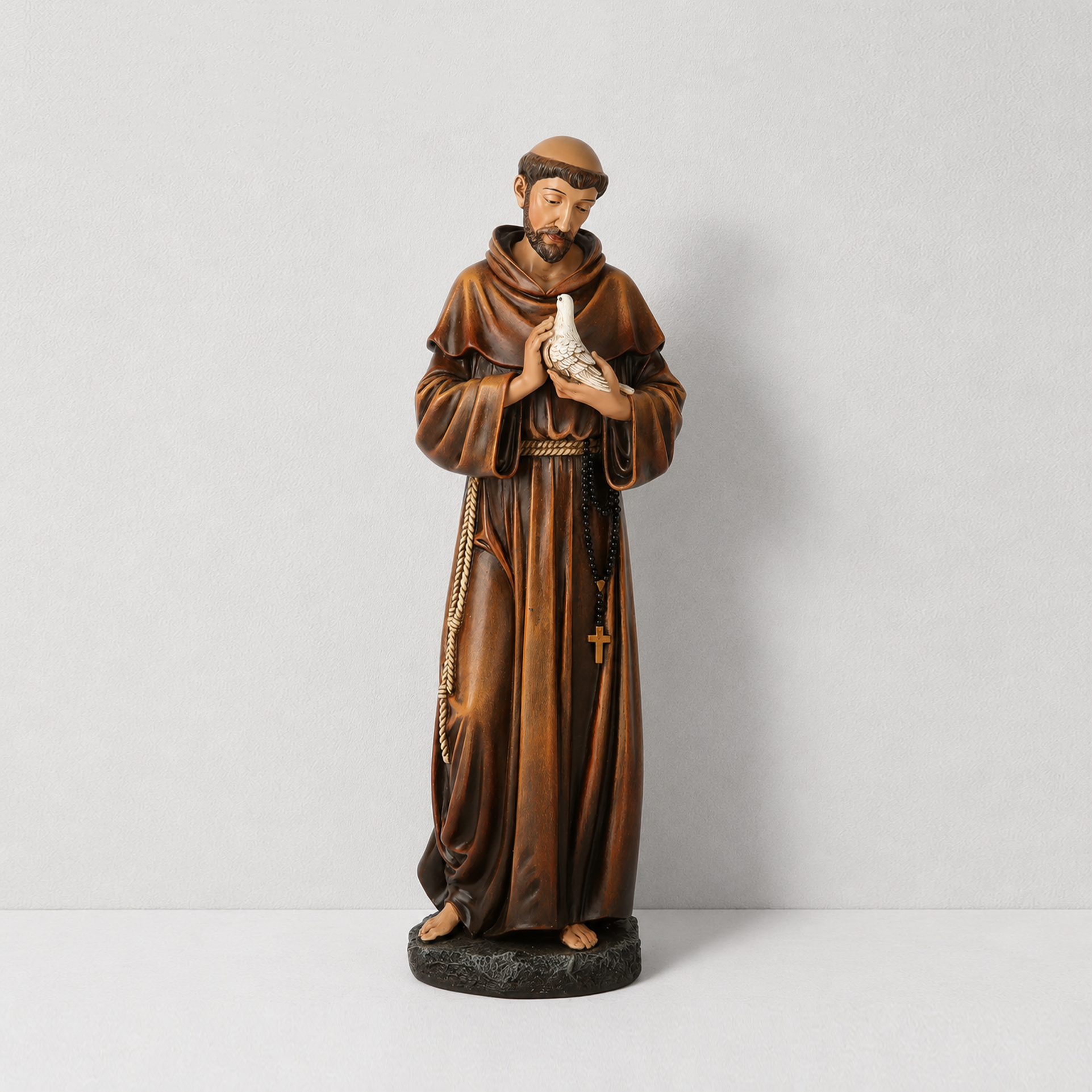 BC Catholic Saint Francis Statue-Renaissance