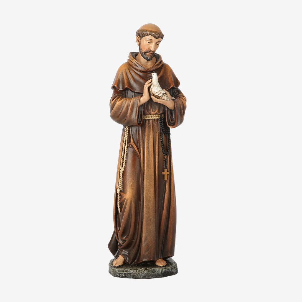 BC Catholic Saint Francis Statue-Renaissance