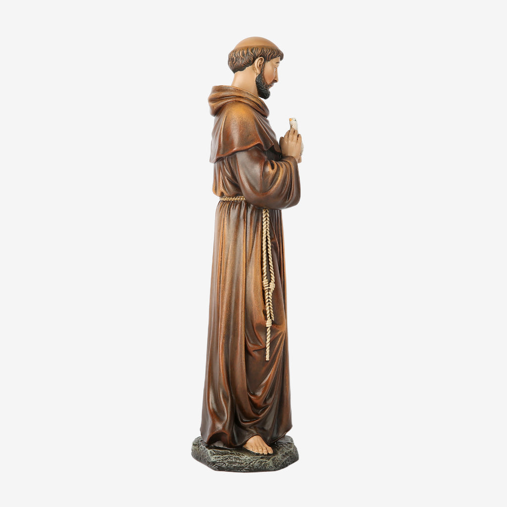 BC Catholic Saint Francis Statue-Renaissance