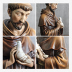 BC Catholic Saint Francis Statue-Renaissance