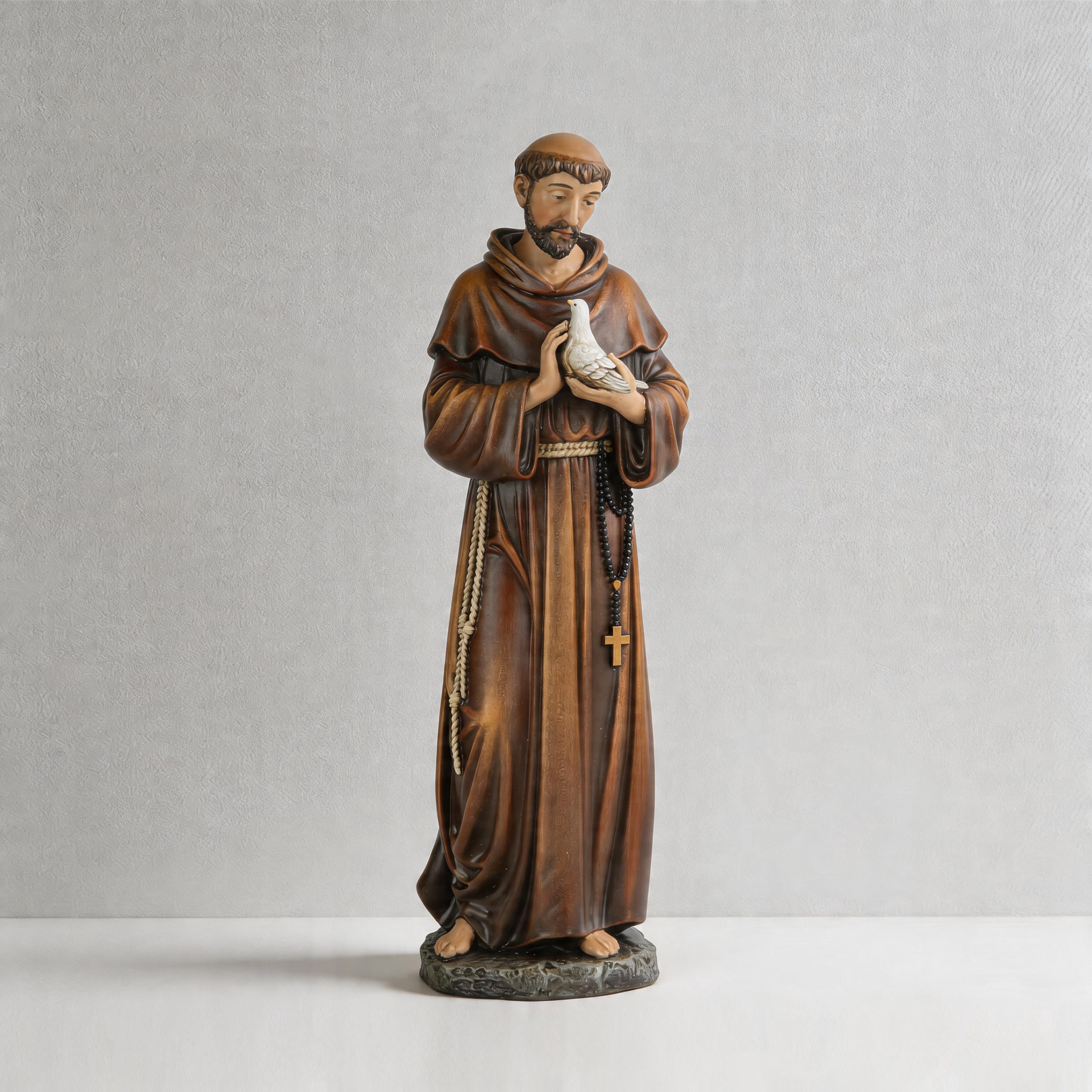 BC Catholic Saint Francis Statue-Renaissance