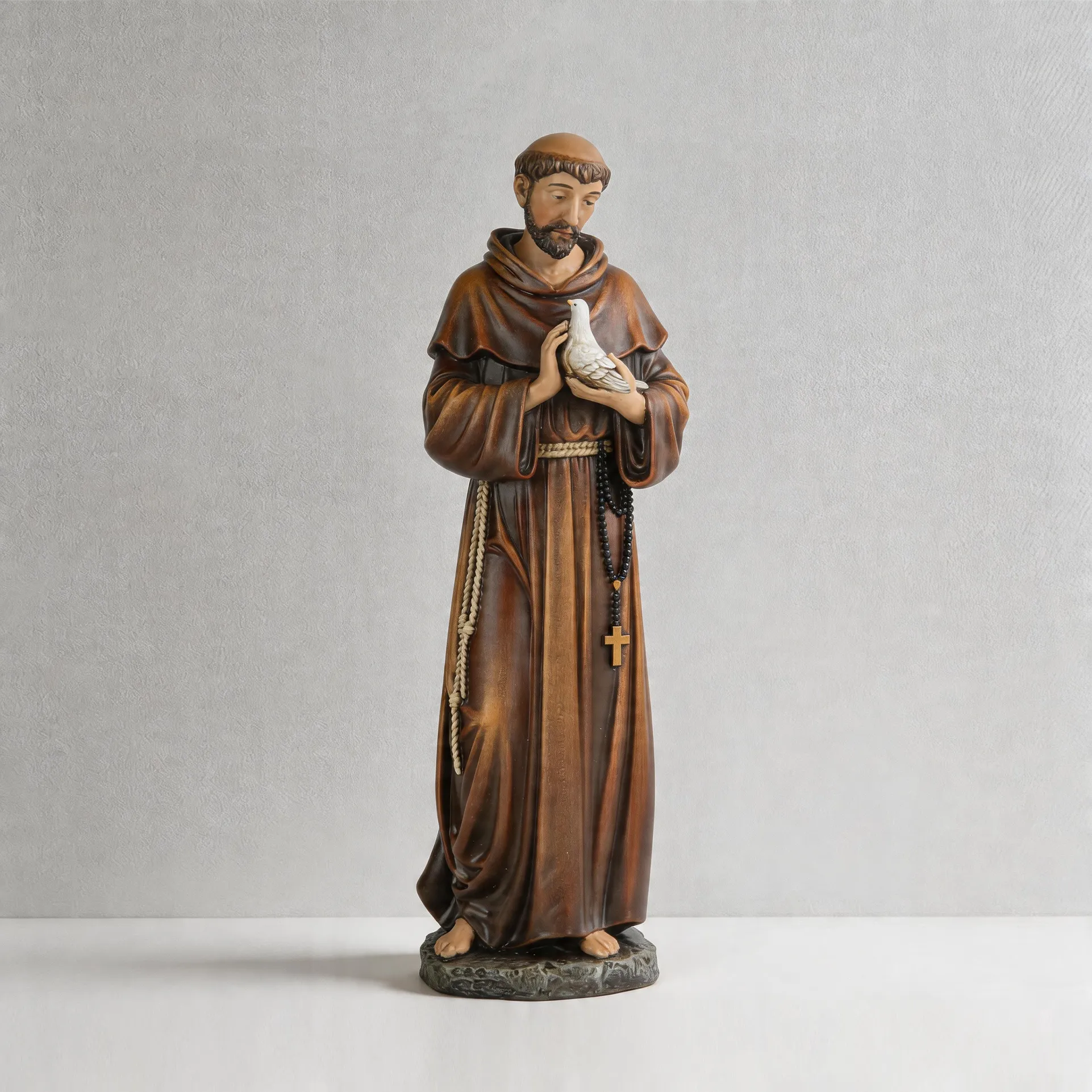BC Catholic Saint Francis Statue-Renaissance