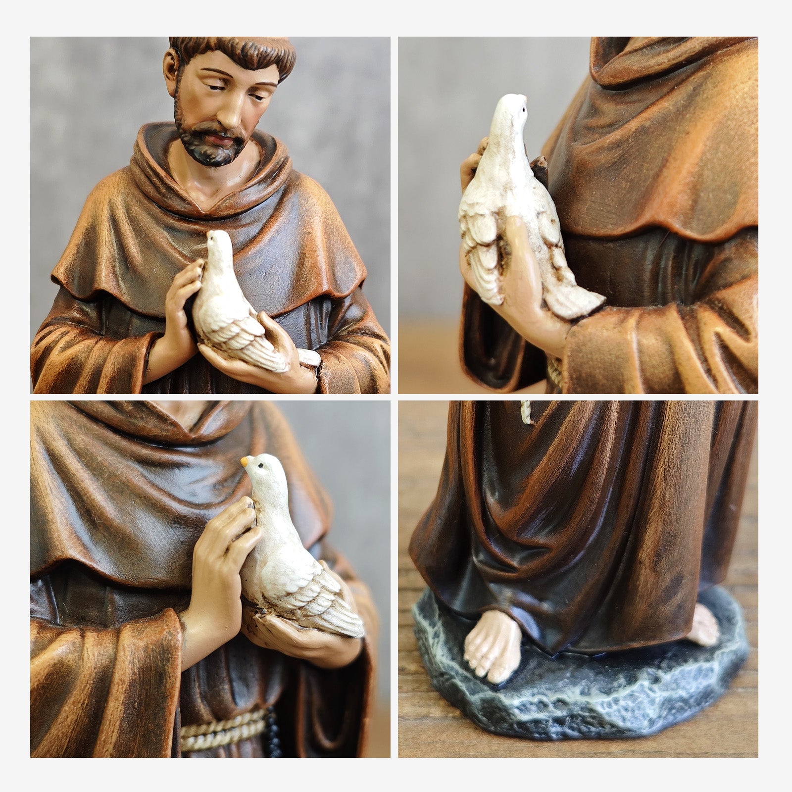 BC Catholic Saint Francis Statue-Renaissance