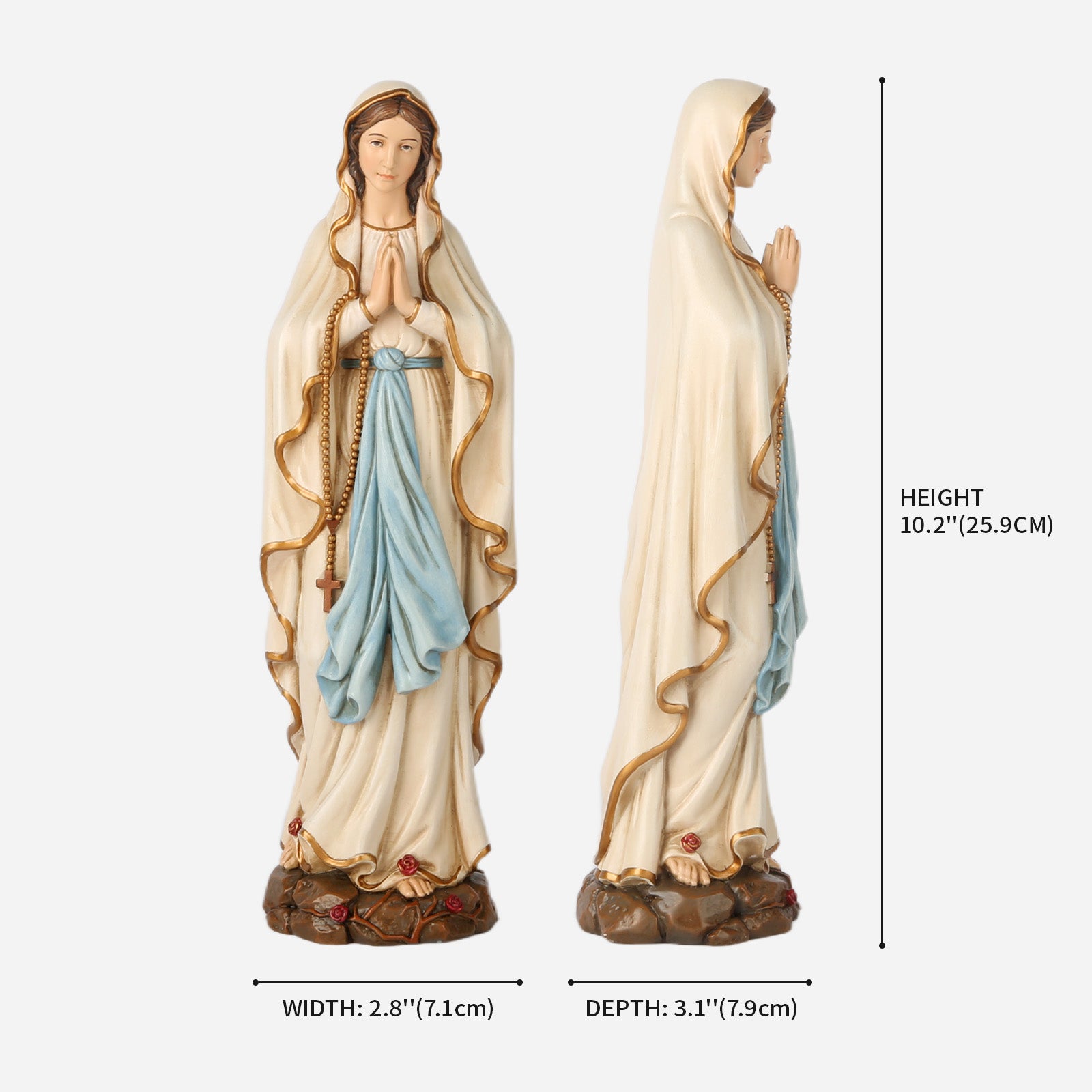 BC Catholic Lourdes Marienstatue – Renaissance