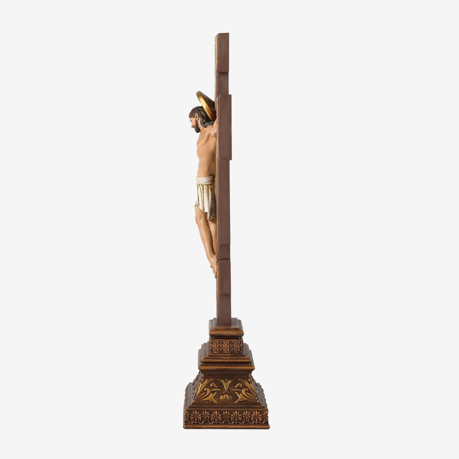 BC Catholic Florentine Standing Crucifix-Inspirational decor