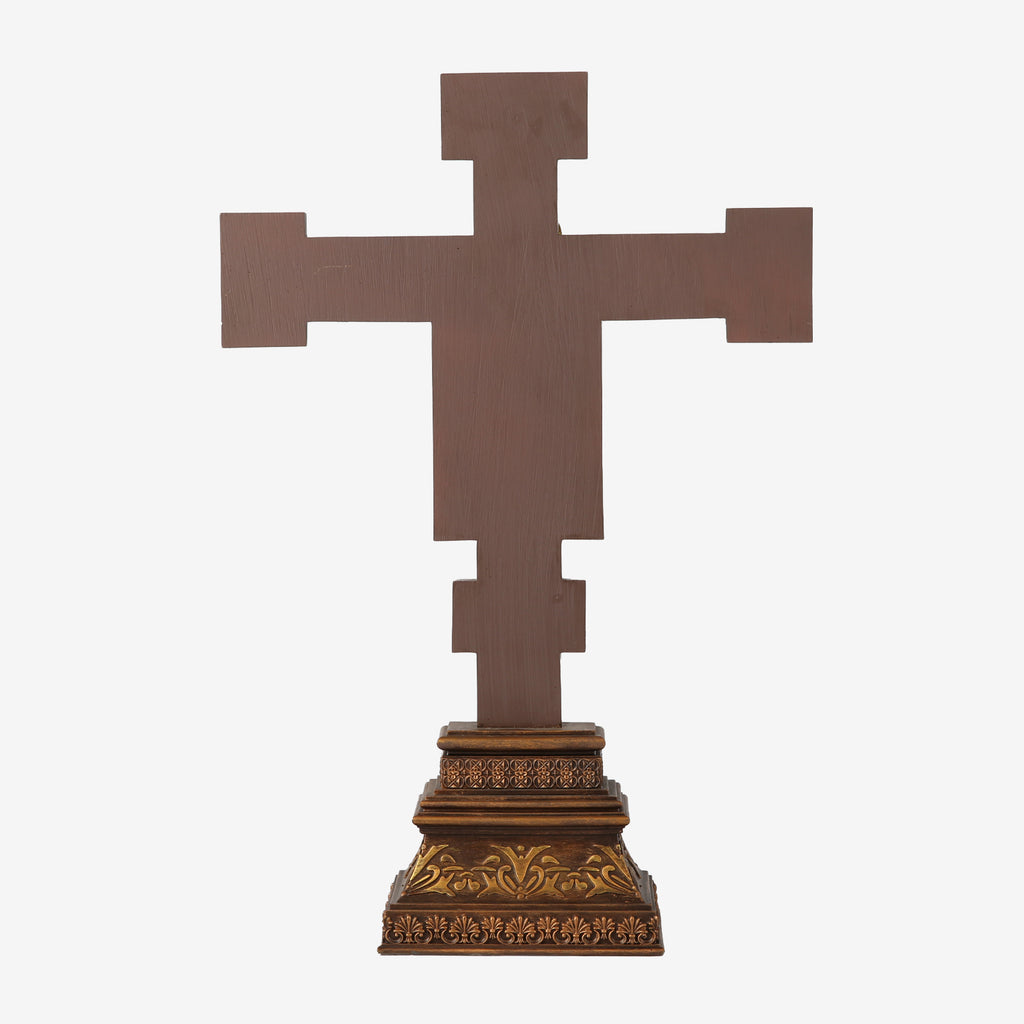 BC Catholic Florentine Standing Crucifix-Inspirational decor