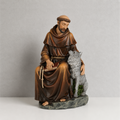 BC Catholic Saint Francis Statue-Inspirational Garden Figure