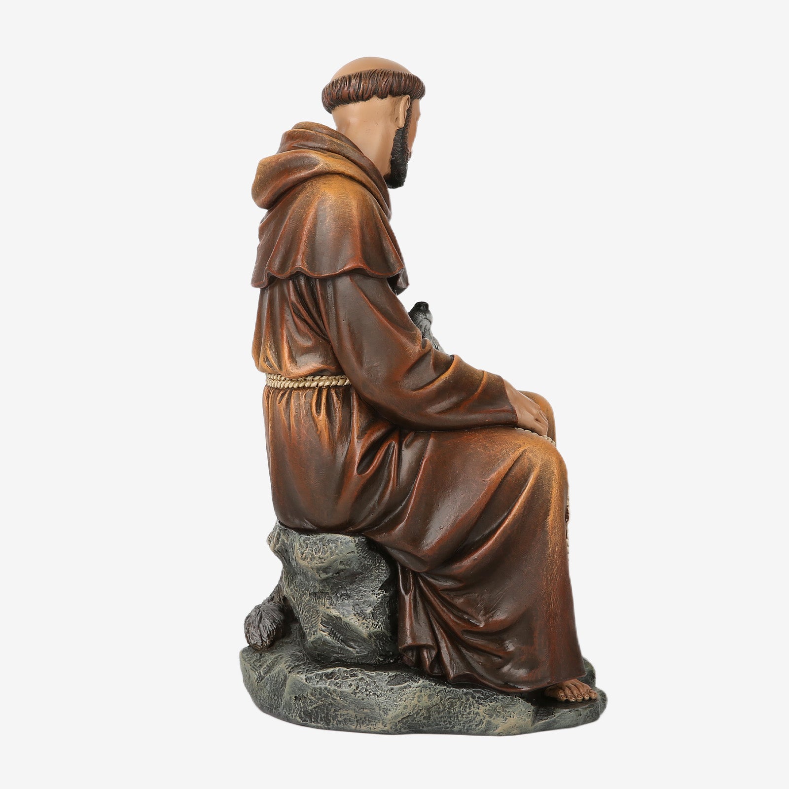 BC Catholic Saint Francis Statue-Inspirational Garden Figure