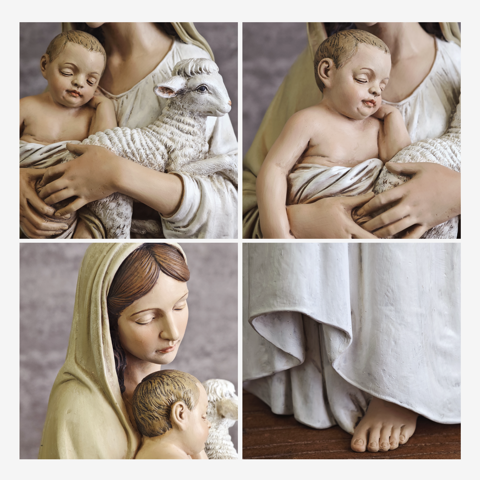 BC Catholic Innocence Statue- Inspirational  decor