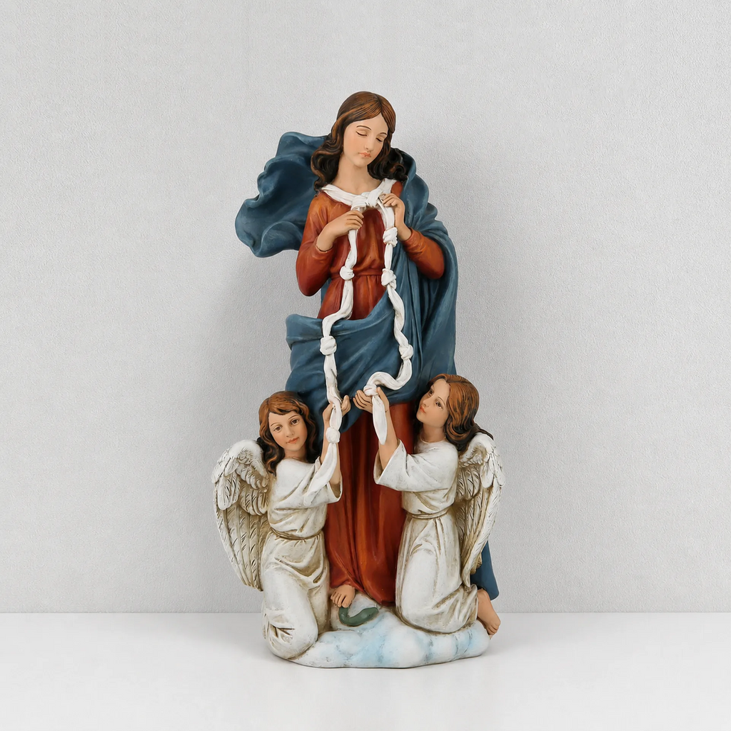 BC Catholic Mary Untier of Knots Statue-Renaissance