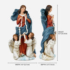 BC Catholic Mary Untier of Knots Statue-Renaissance