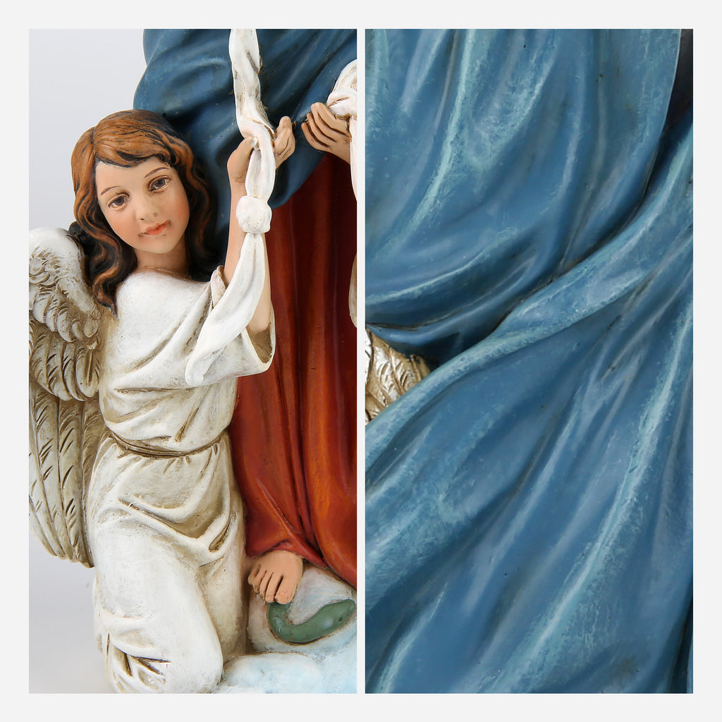 BC Catholic Mary Untier of Knots Statue-Renaissance