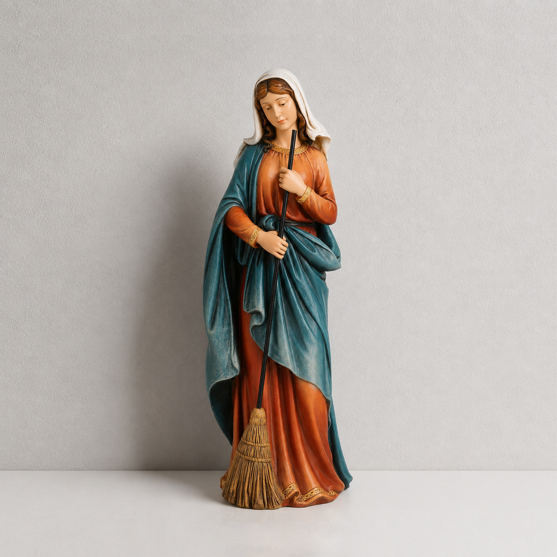 BC Catholic Kitchen Madonna Statue-Renaissance