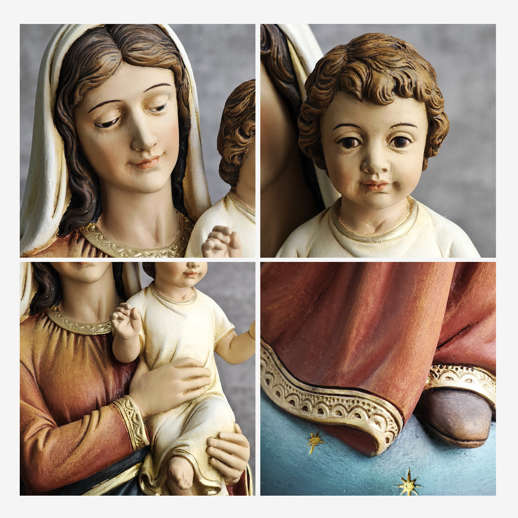 BC Katholische Madonna mit Kind Statue-Renaissance