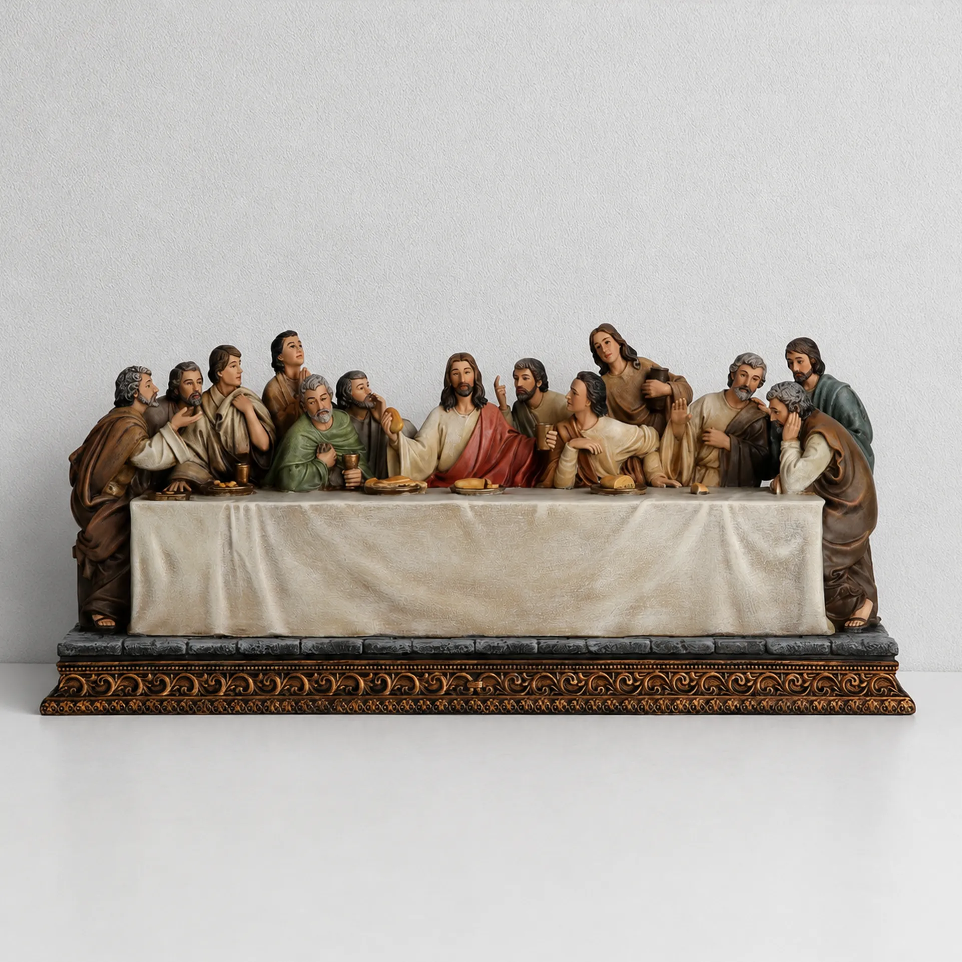 BC Catholic The Last Supper Statue-Inspirational decor