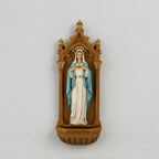 BC Catholic Immaculate Heart of Mary Holy Water Font-Renaissance