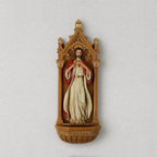 BC Catholic Sacred Heart of Jesus Holy Water Font-Renaissance