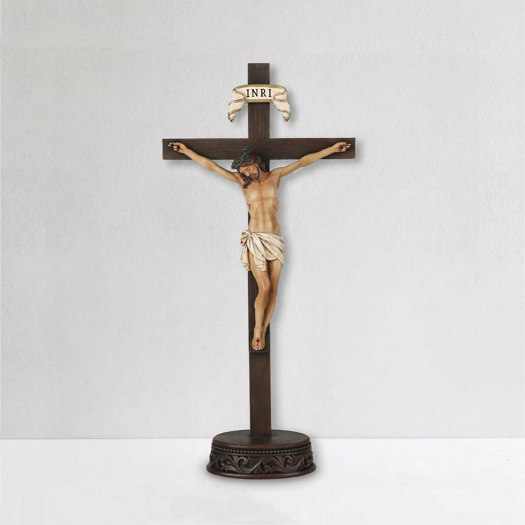 BC Catholic Standing Crucifix-Inspirational decor