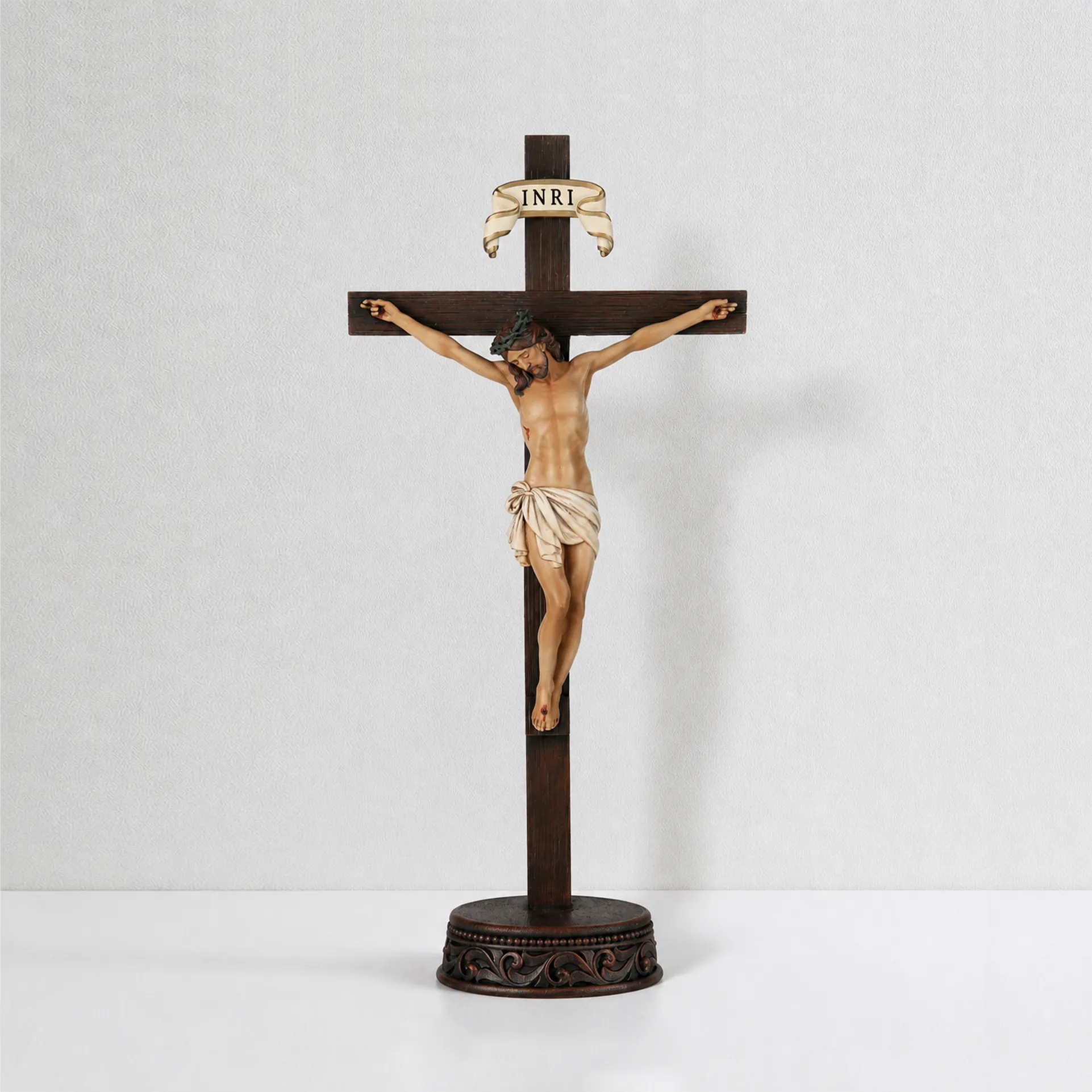 BC Catholic Standing Crucifix-Inspirational decor
