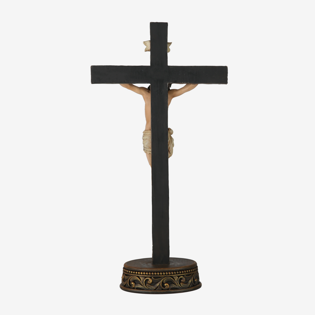 BC Catholic Standing Crucifix-Renaissance