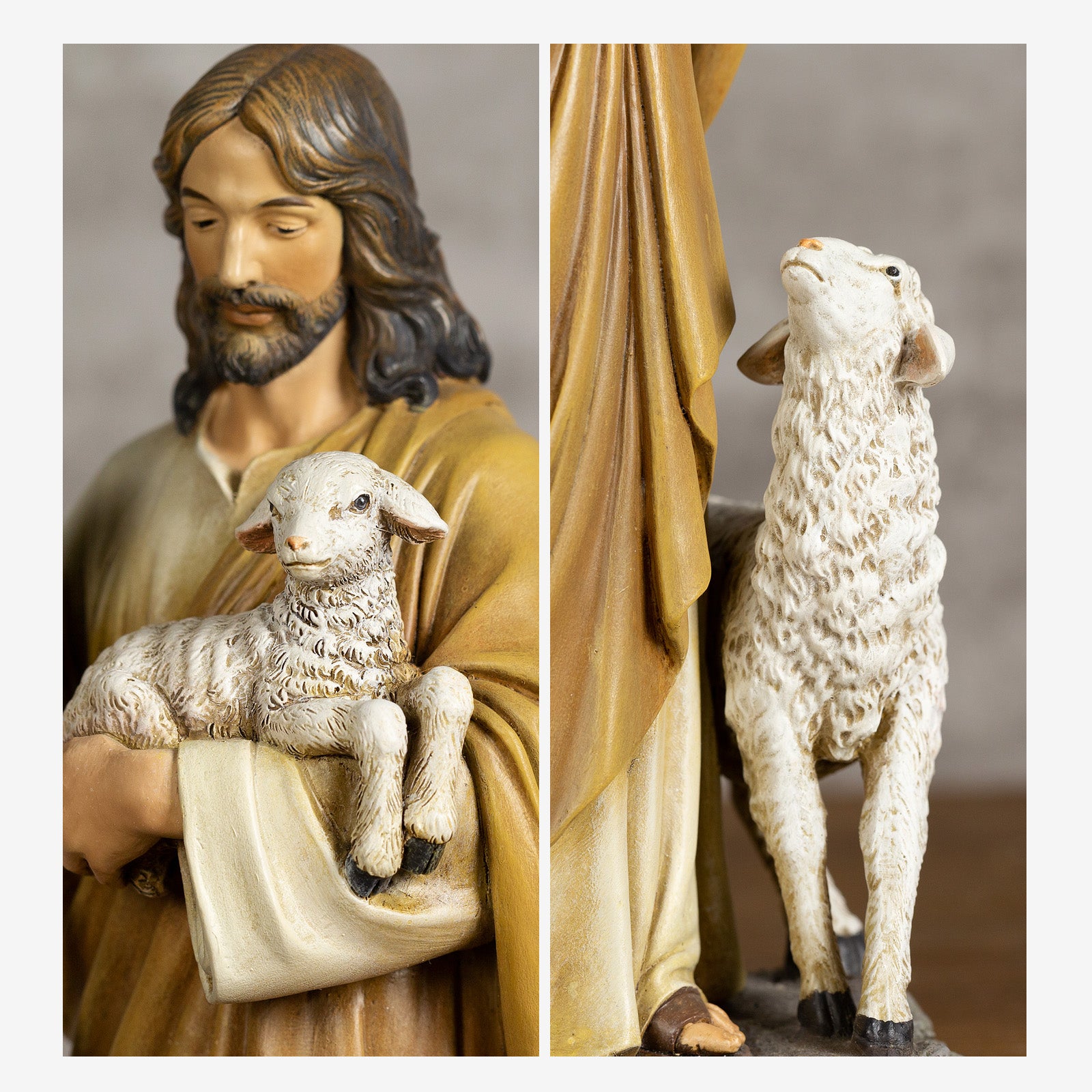 BC Catholic The Good Shepherd Statue-Renaissance