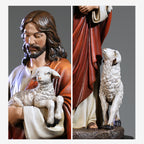 BC Catholic The Good Shepherd Statue-Renaissance