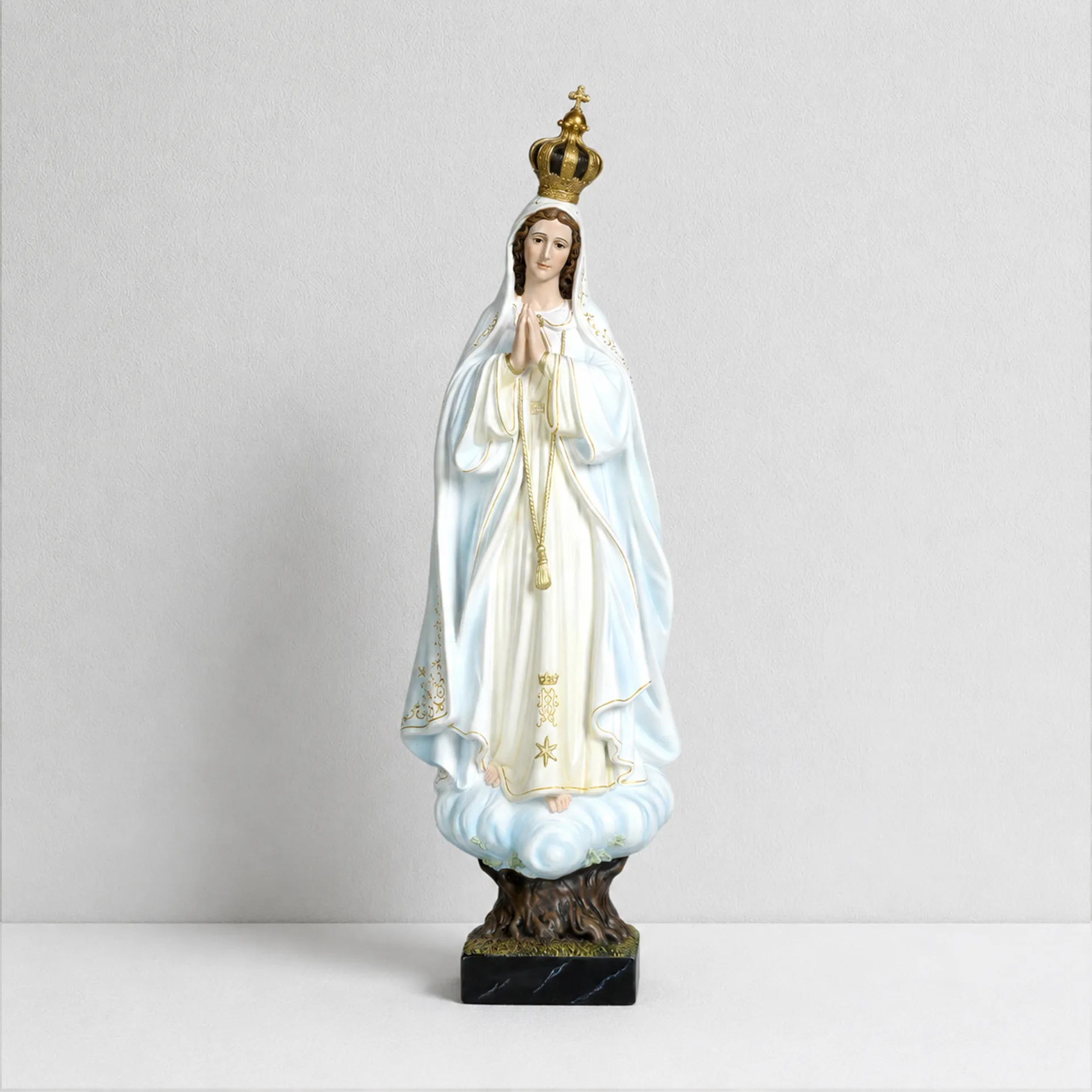 BC Catholic Our Lady of Fatima Virgin Mary Statue-Renaissance